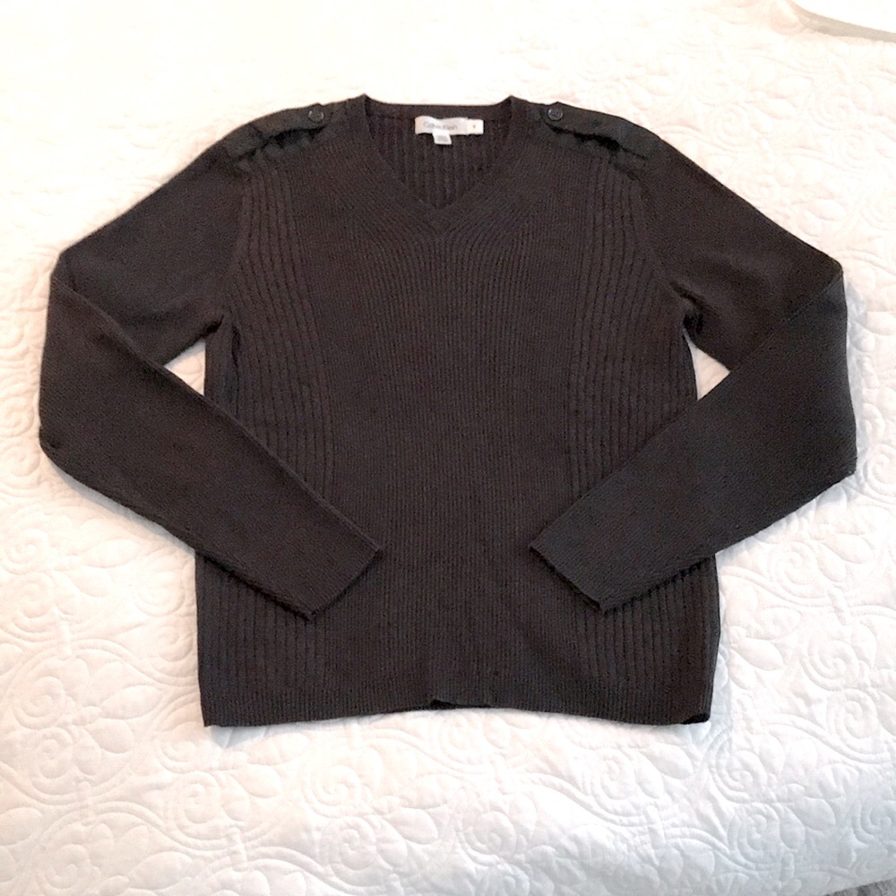 Calvin Klein V-neck Sweater Size M